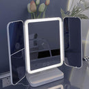 Trifold© | Espelho Inteligente com LED e Zoom Reclinável